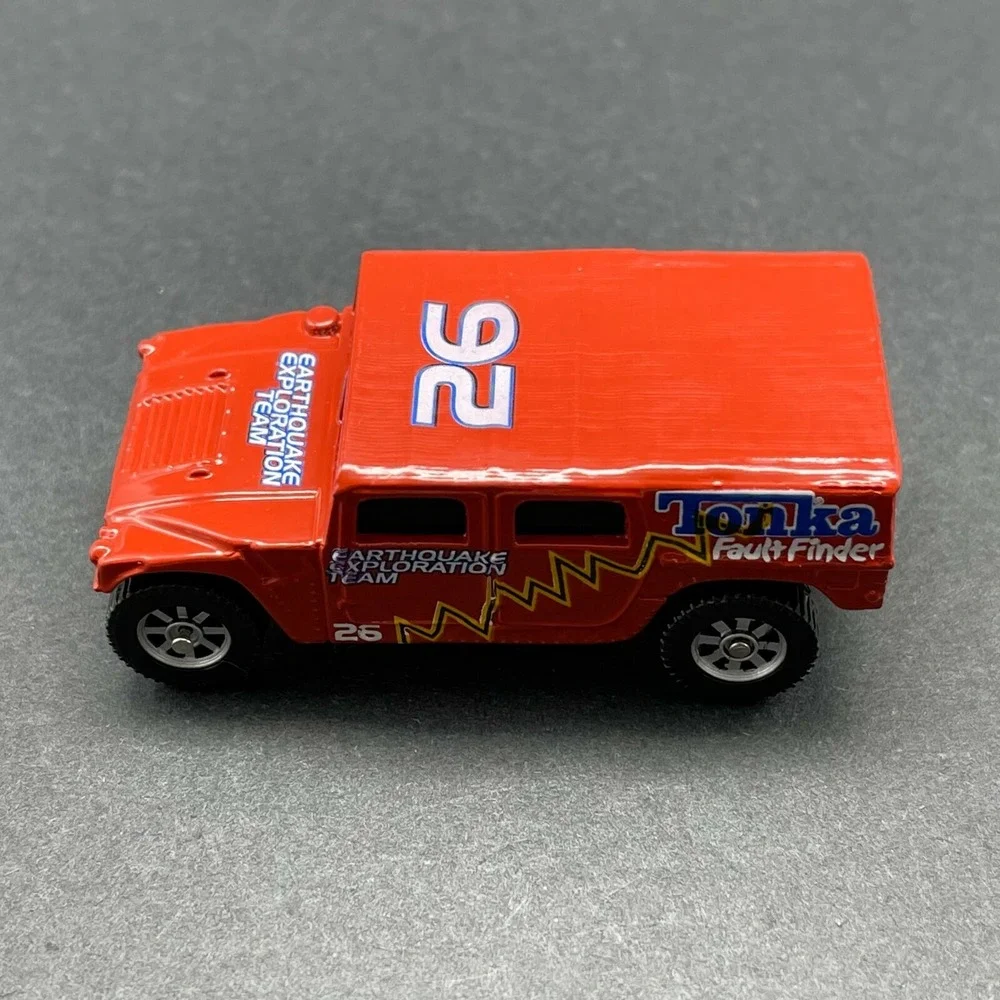 Maisto Tonka‎ Racing Humvee Hummer Fault Finder SUV Diecast Car Red Diecast 1/64
